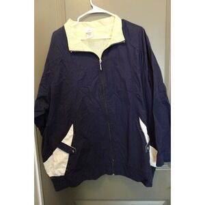 JMS 'Just My Style' Shaped fit Hanes Navy lightweight jacket‎  Size 26W/28W